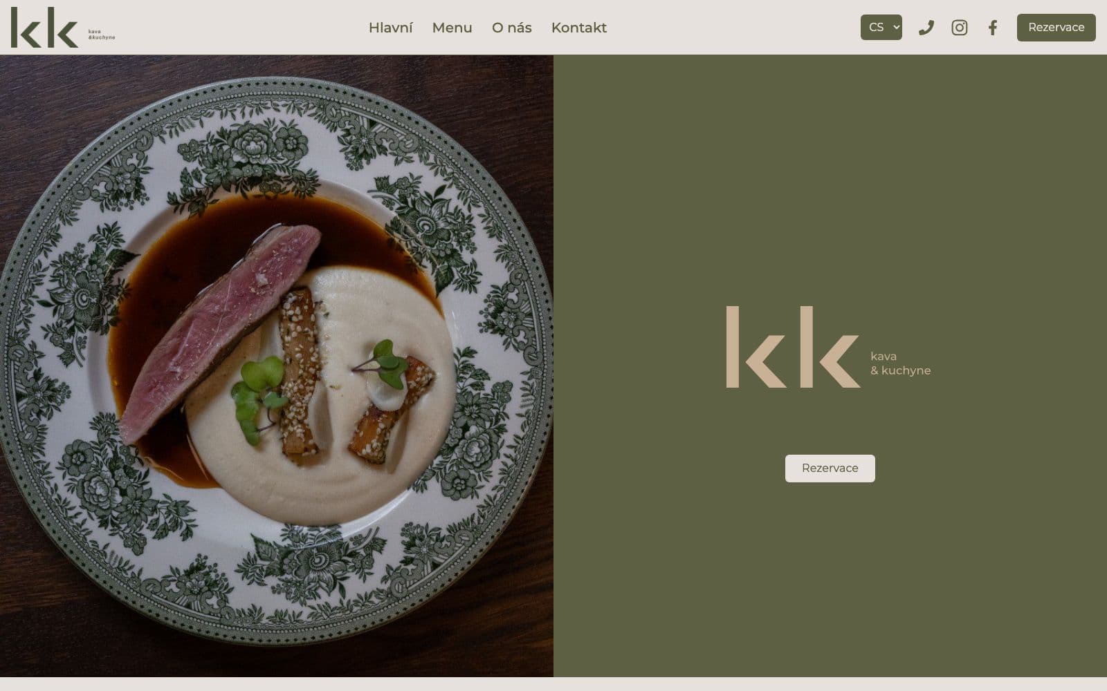 KK Kava & Kuchyně — Specialty café by day, author cuisine by night — in the heart of Prague.